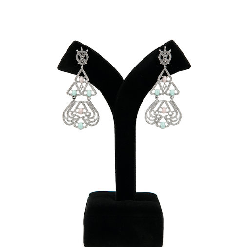 Elegant Traditional Stone Earrings for Women